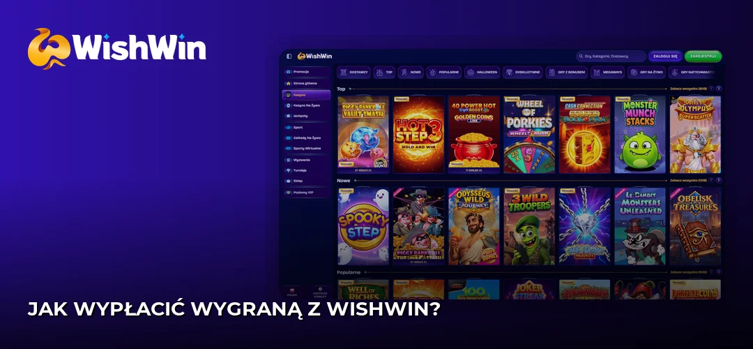 Zrzut ekranu strony WishWin